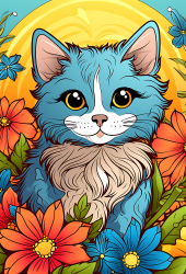 Beautiful Cat colour